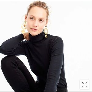 J. Crew Perfect Fit Turtleneck - Black NWT